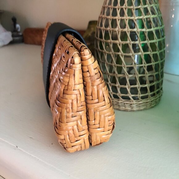 TORY BURCH Rattan Clutch - Picture 6 of 8